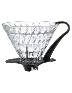 Cafetera de Goteo Hario V60 Vidrio Negra Manual 400g