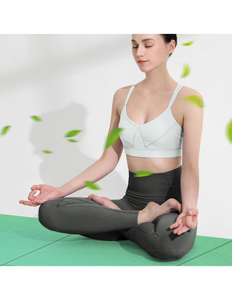 Esterilla de Yoga Plegable JUST DO Azul 183x61x0.6cm Antideslizante