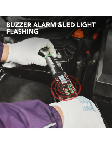 Llave de Torque Digital 3/8 LLAVETOR 2.98-59.96 Nm Precisa