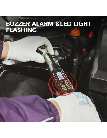 Llave de Torque Digital 3/8 LLAVETOR 2.98-59.96 Nm Precisa