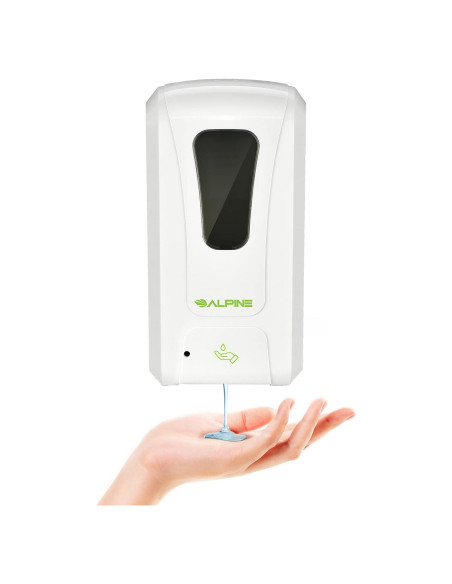 Dispensador Automático de Desinfectante Alpine 1200ml Blanco