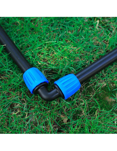 10 Accesorios de Codo para Riego por Goteo FULAIERGD 1/2"