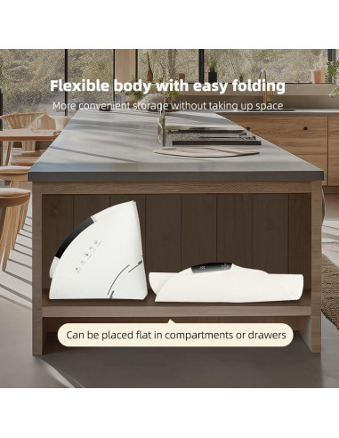 Bandeja Calentadora Eléctrica Quincry Redonda 65cm 9 Niveles