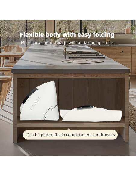 Bandeja Calentadora Eléctrica Quincry Redonda 65cm 9 Niveles