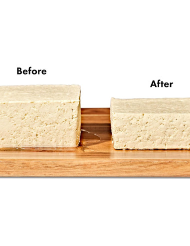 Prensa de Tofu OXO Good Grips - Plástico Blanco, 0.63 kg