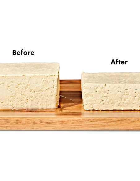 Prensa de Tofu OXO Good Grips - Plástico Blanco, 0.63 kg