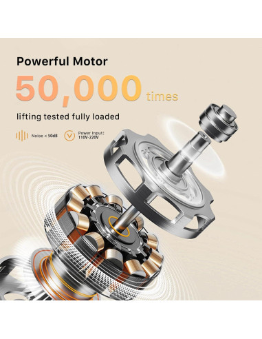 Escritorio Eléctrico Ajustable JOY worker GHED121D-1P80-B Negro