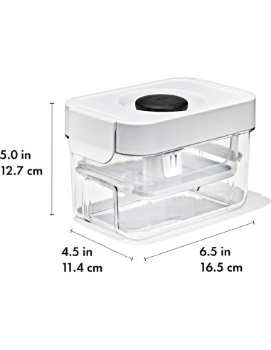 Prensa de Tofu OXO Good Grips - Plástico Blanco, 0.63 kg
