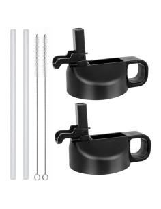 Tapa de Popote SYACOT para Botellas de Agua Boca Ancha 12-64 oz