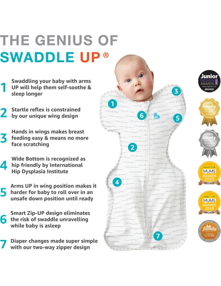 Swaddle UP Amor para Soñar 3.5 TOG Recién Nacido Oliva Swaddle UP Amor para Soñar 3.5 TOG Recién Nacido Oliva