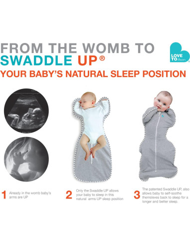 Swaddle UP Amor para Soñar 3.5 TOG Recién Nacido Oliva