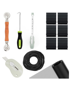 Kit de Reparación de Pantallas de Ventana BLANCH 12 Piezas 121.9x302.3cm