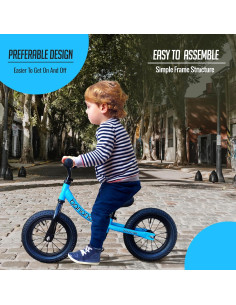 Bicicleta de Equilibrio Banana GT 12" para Niños 2-5 Años 2