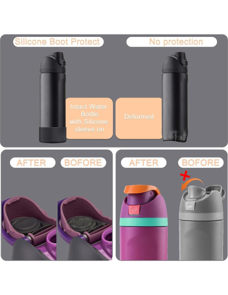 Accesorios para Botella Owala 24oz Affute - 6 Piezas