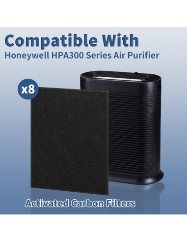 Filtro Pre A HRF-A300 Funmit para Purificador Honeywell HPA300 - 8 Piezas