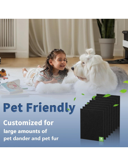 Filtro Pre A HRF-A300 Funmit para Purificador Honeywell HPA300 - 8 Piezas