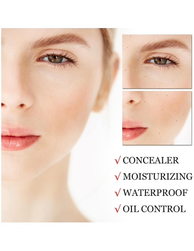 Crema CC Hidratante CAHIUYOA 100g - Corrector Natural 01 Marfil