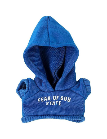 Conjunto de Ropa para Muñeca Labubu 17cm - Sudadera Azul y Jeans