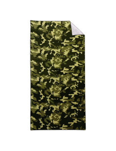 Toalla de Playa HommomH Camo Verde 91x182 cm Microfibra