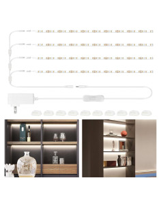 Luz LED WOBANE 4 Barras 50cm 1200 Lumen 6000K Blanca