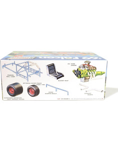 Kit de Modelo a Escala 1:25 Ford Falcon 1969 AMT Modificado 2