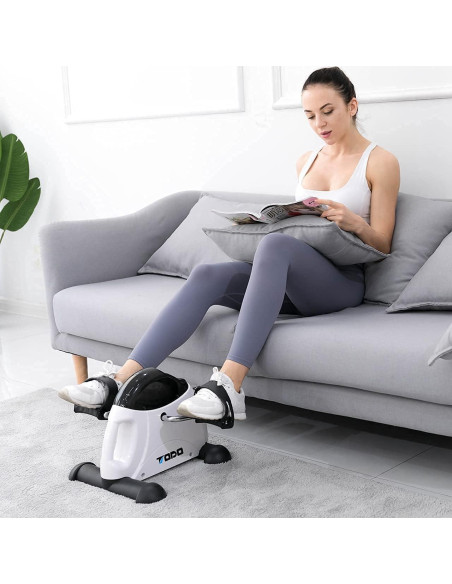 Mini Bicicleta de Ejercicio TODO Pedal Portátil con Monitor LCD