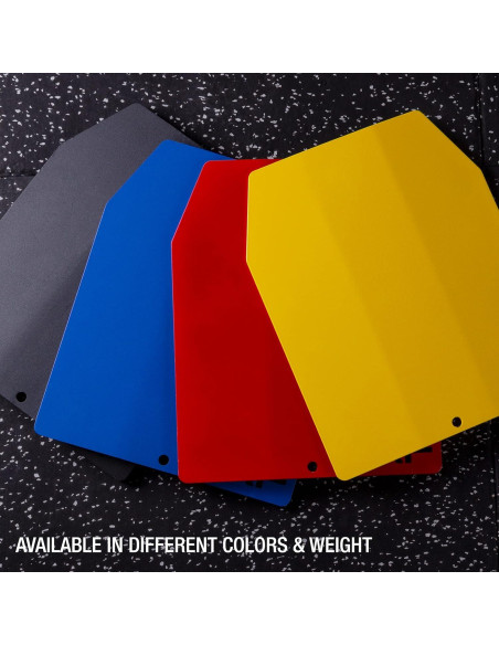 Placas de Peso Táctico AmStaff Fitness 7.7kg - Ergonomía 3D