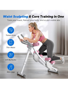 Máquina de Abdominales MERACH MR-2510 Ajustable 199.58 kg 2