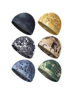 Forros de Casco SATINIOR 6 Pcs Absorbentes de Sudor