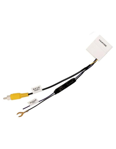 Adaptador de cámara de reversa Wuqueker 24PIN para Toyota