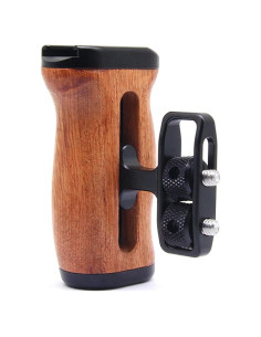 Mango de Madera Ajustable LOTUS POWER para Cámaras DSLR y Sin Espejo
