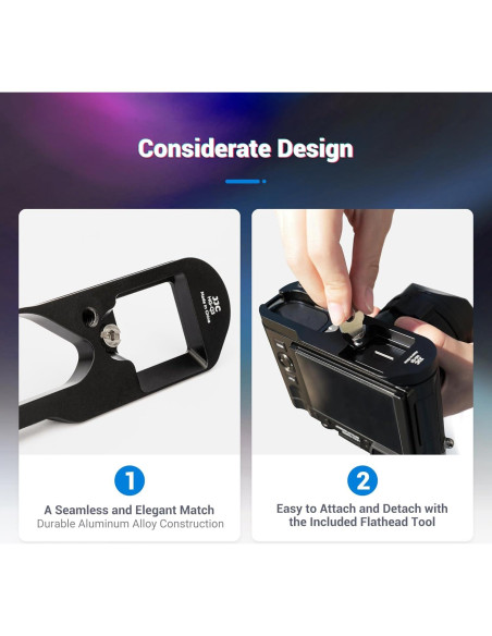 Soporte en L para cámara Leica Q3/Q3 43 con liberación rápida