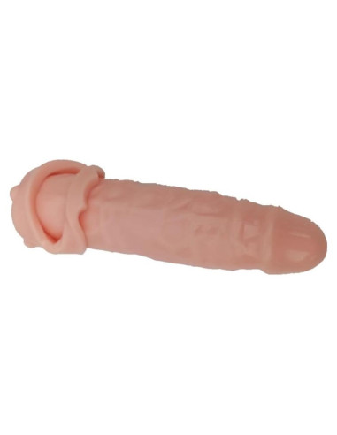 Manga Extensora Peniana Suave 25 cm HUI01 Color Piel