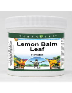 Polvo de Hoja de Melisa TerraVita 113 g Sin Rellenos 2