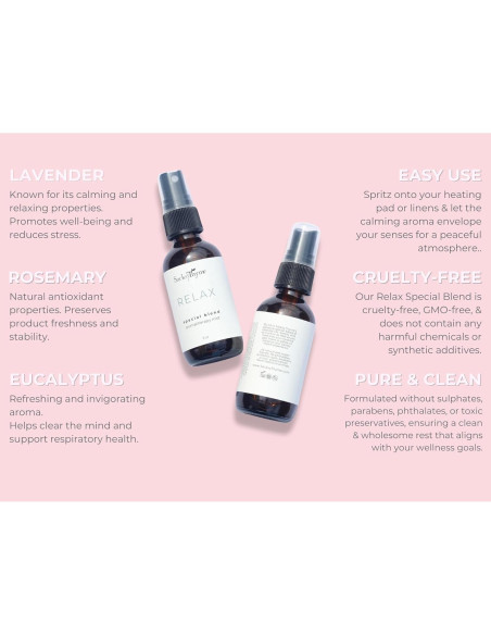 Rociador de Aromaterapia Sacksy Thyme 118 ml - Lavanda Relax Rociador de Aromaterapia Sacksy Thyme 118 ml - Lavanda Relax