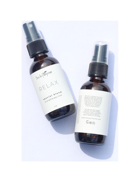 Rociador de Aromaterapia Sacksy Thyme 118 ml - Lavanda Relax Rociador de Aromaterapia Sacksy Thyme 118 ml - Lavanda Relax
