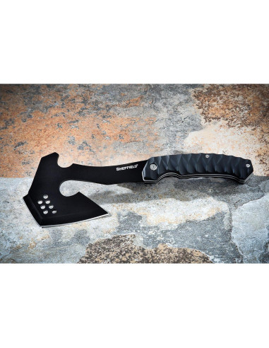 Hacha de Supervivencia Sheffield Standoff Tactical 6" con Funda