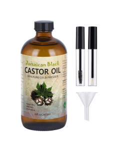 Aceite de Ricino Negro Jamaicano Zhongxiang 473ml Orgánico