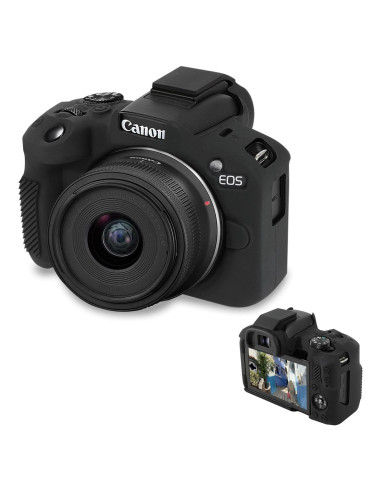 Funda de Silicona Suave Elonbo para Cámara Sin Espejo Canon EOS R50