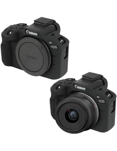 Funda de Silicona Suave Elonbo para Cámara Sin Espejo Canon EOS R50