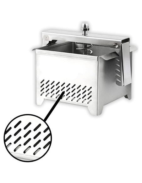 Prensa de Tofu BABRI - Acero Inoxidable 304, 0.68 kg, Apta Lavavajillas Prensa de Tofu BABRI - Acero Inoxidable 304, 0.68 kg, Apta Lavavajillas