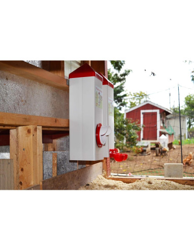 Bebedero Automático RentACoop 7.57L para Pollos y Patos