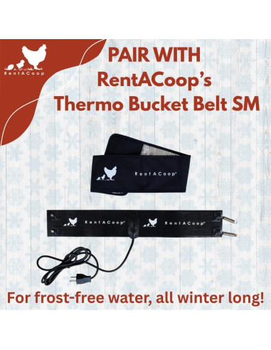 Bebedero Automático RentACoop 7.57L para Pollos y Patos