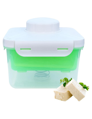 Prensa de Tofu Glowgath Ajustable Libre de BPA 448g