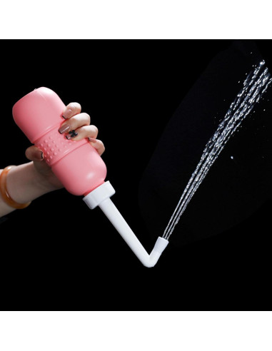 Pack de 2 Botellas Bidet Portátil TONELIFE 450ml Rosa+Azul