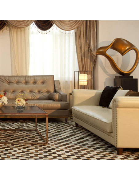 Patas de Madera SHANJUE para Muebles Cuadradas 10.16 cm Set de 4