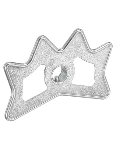 Cabezal de Puente de Billar PATIKIL de Aluminio Plateado