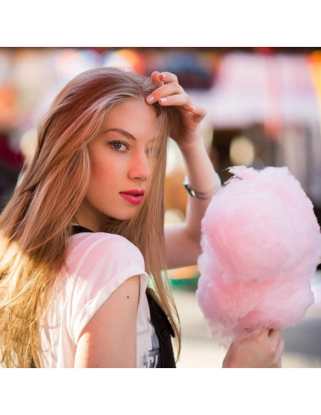 Azúcar de Algodón Rosa Eco Craft Stix 1.4 kg - 1 Paquete