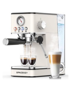 Máquina de Espresso Spacekey EM621 20 Bar con Varita de Vapor