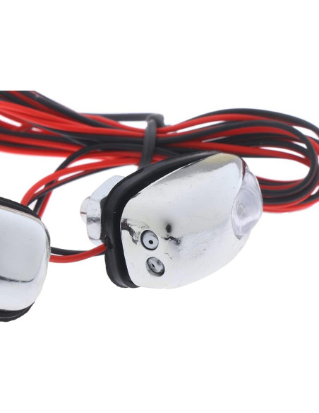 Boquillas de Lavaparabrisas LED SUIY PD 12V 2 Pcs Verde